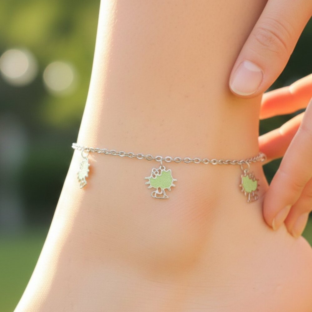 Minimalist Anklet, Sleek & Modern Design, Women’s Fashion, YC110189-A